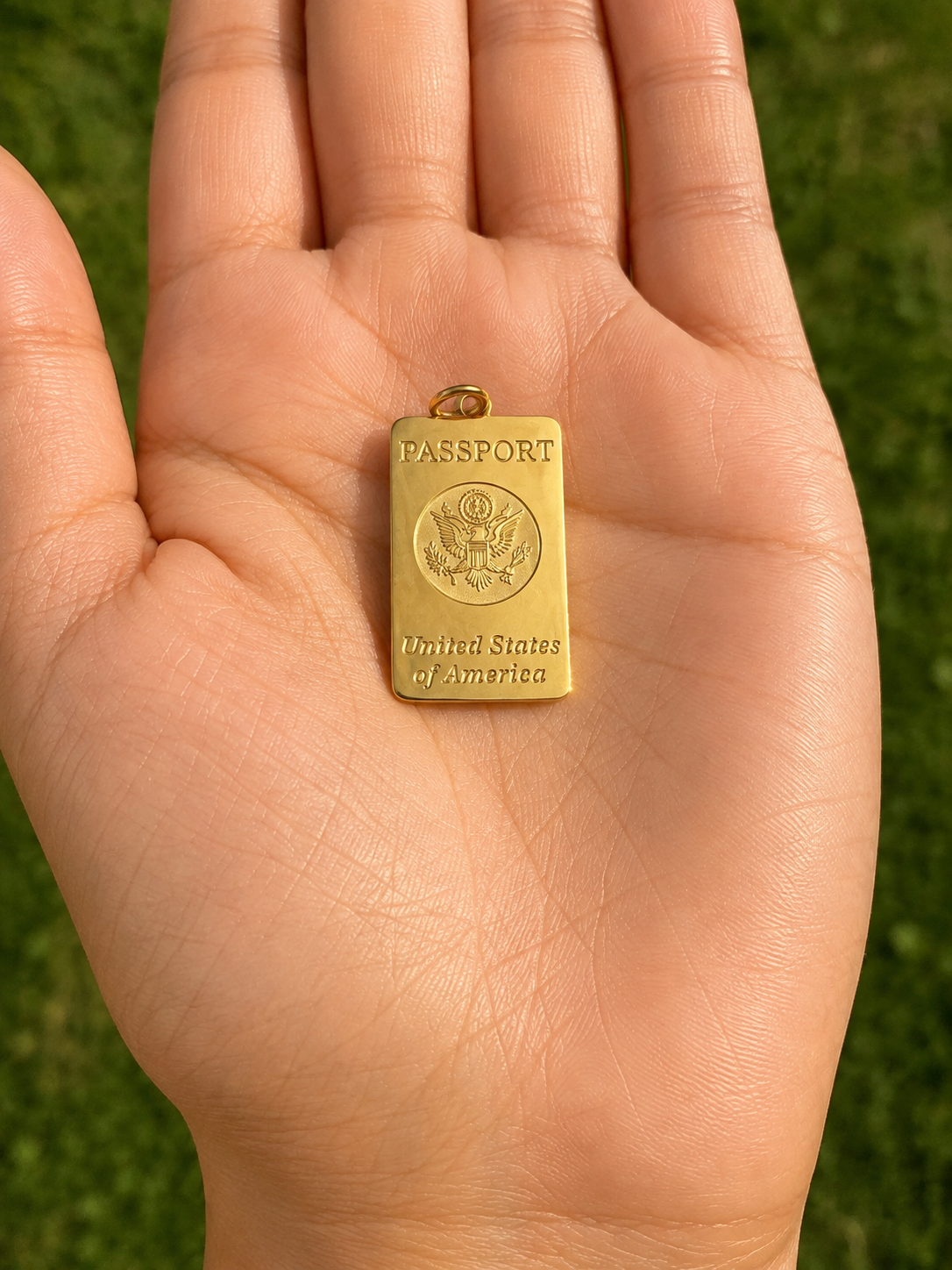 Jetsetter Passport Charm