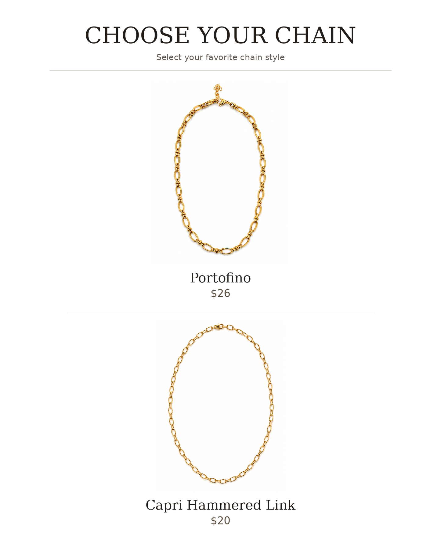 Build Your Own Necklace