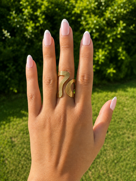 Capri Abstract Ring