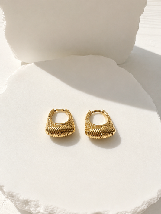 Marbella Weave Hoops