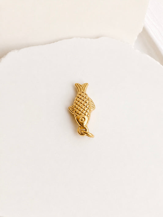 Golden Fish Charm